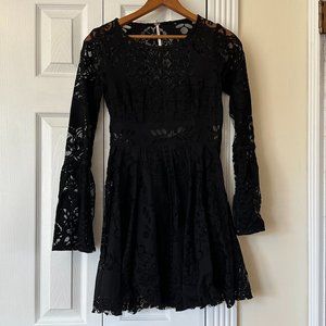Free People Black Dress